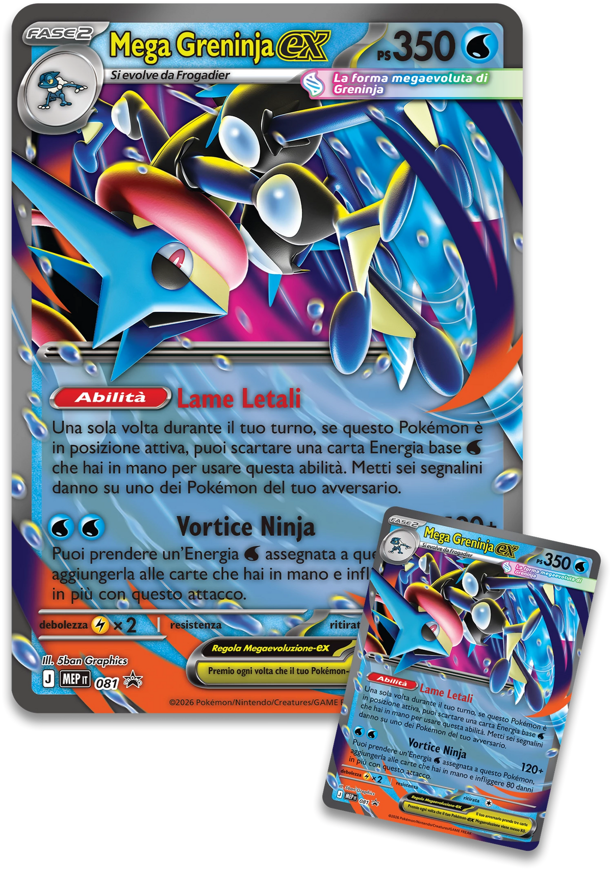 P-IT Mega Greninja ex Premium Collection