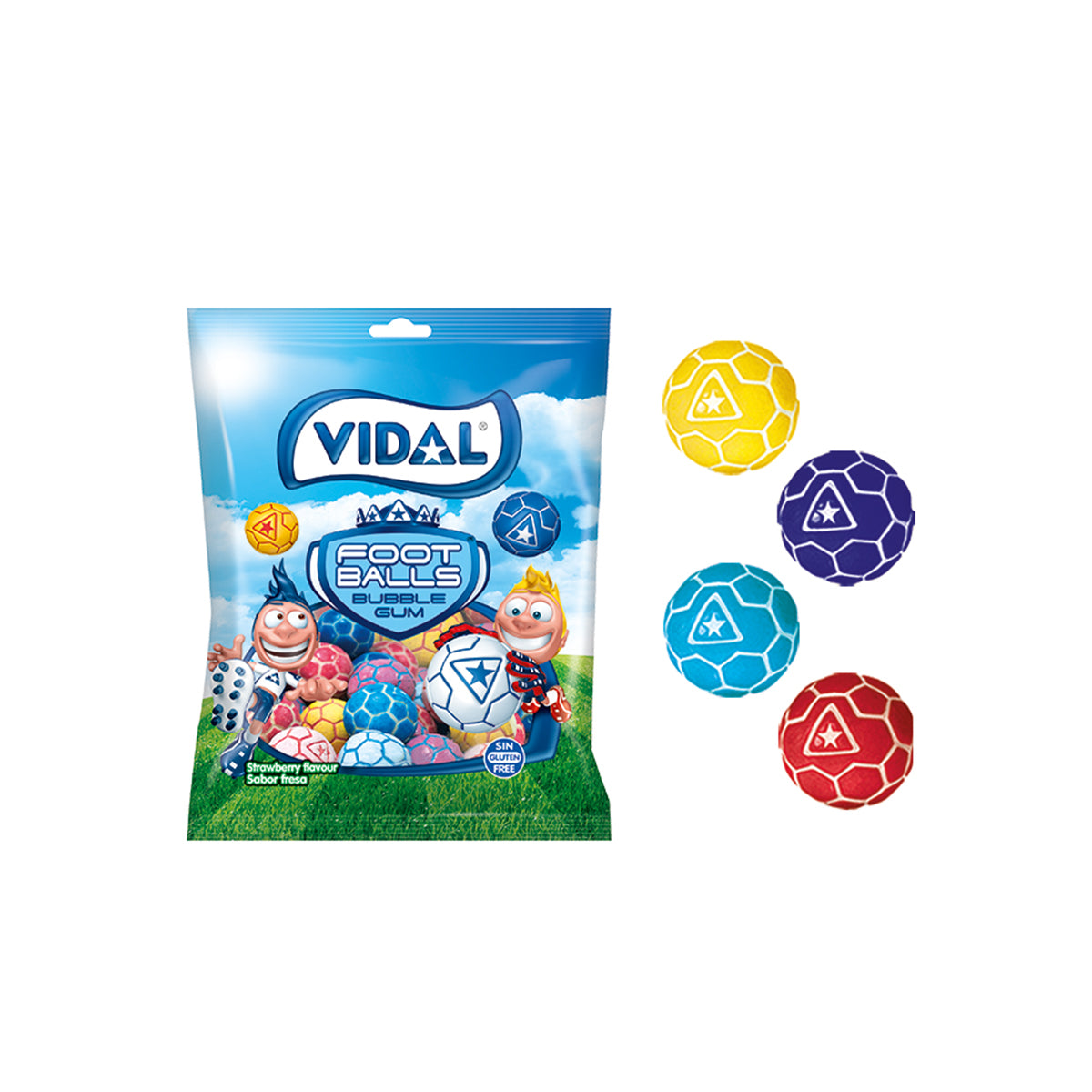VIDAL Bubble Gum assortiert