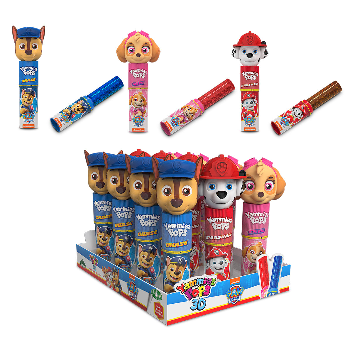Sombo 3D Yammiez Pops Paw Patrol
