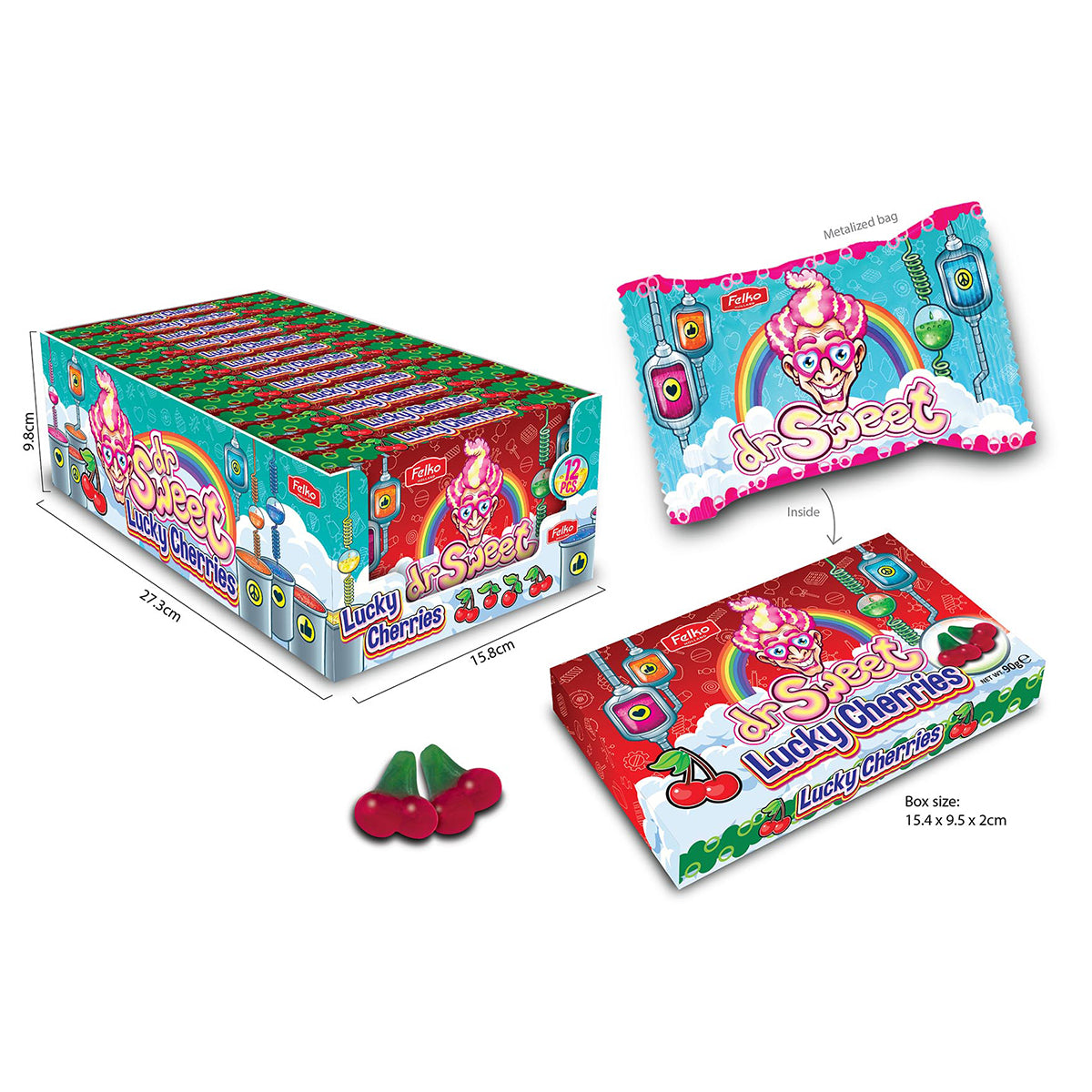 Sombo Dr. Sweet Pocket Box assortiert