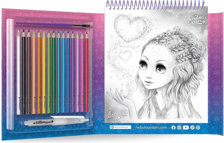Nebulous Stars Wasserfarben Set mit Buch