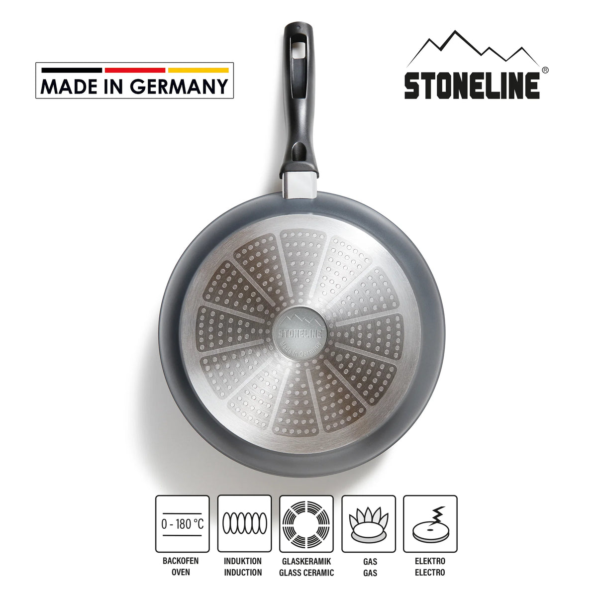 STONELINE® Made in Germany Bratpfanne, 28 cm