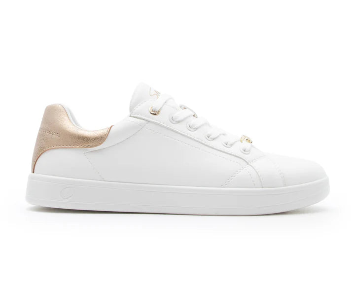 Smove Accent Dance Sneaker in weiss gold für Frauen Gr. 38