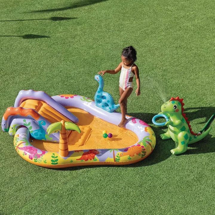 Intex Planschbecken Dino Park Play Center 201 x 157 x 69 cm
