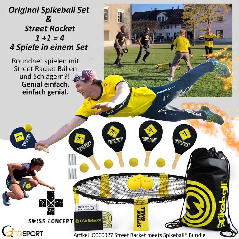 Street Racket meets Spikeball Bundle