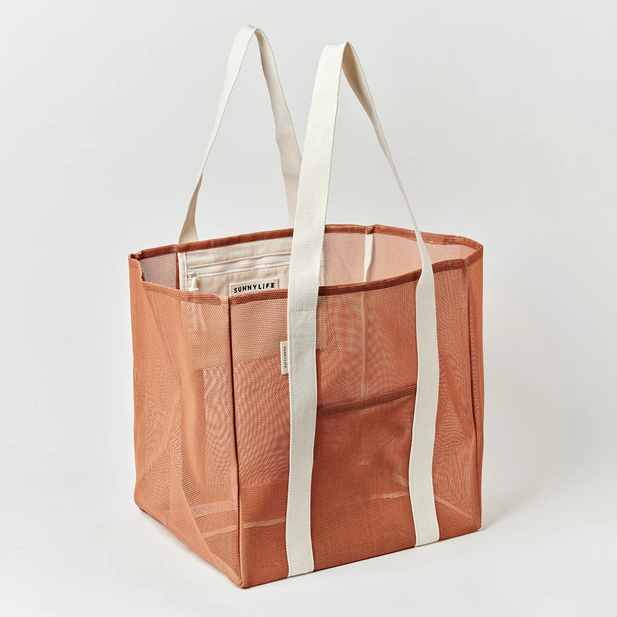 Sunnylife Mesh Beach Bag Tierra Clay
