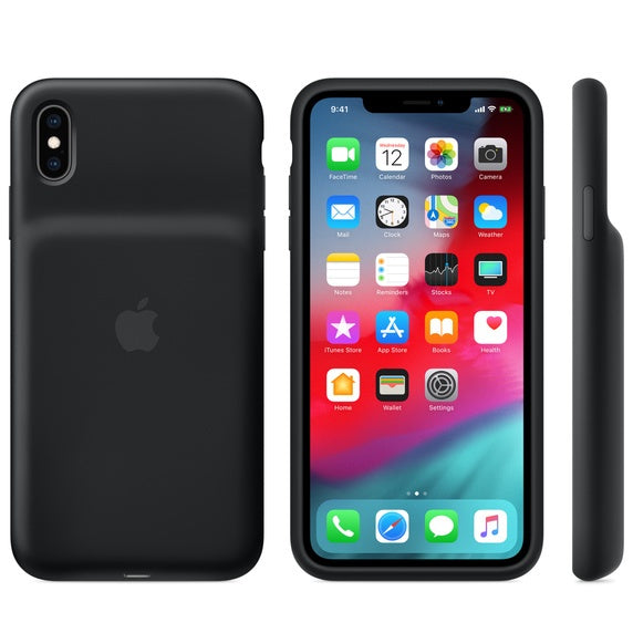 Apple iPhone XS Max Smart Batteriehülle, Schwarz