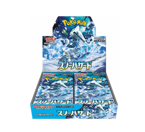 Pokémon Scarlet & Violet Snow Hazard (SV2P) Booster Display Japanisch