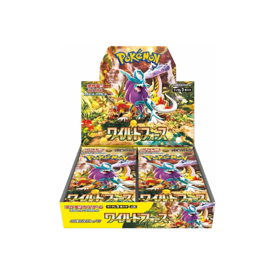 Pokémon Scarlet & Violet Wild Force (sv5K) Booster Display Japanisch