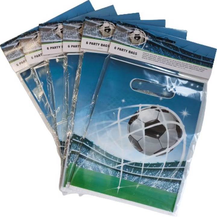Procos 6 Party Bags Fussball