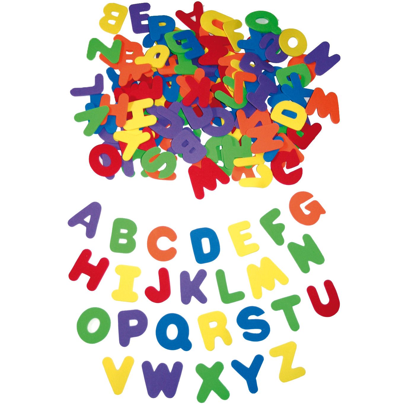 Moosgummi Buchstaben gross