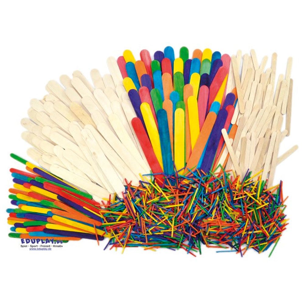 Holzstäbchen Set 1200 Teile