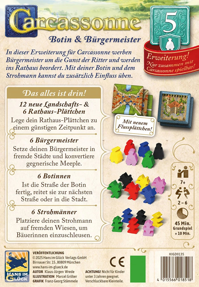 Carcassonne - Botin & Bürgermeister (d)