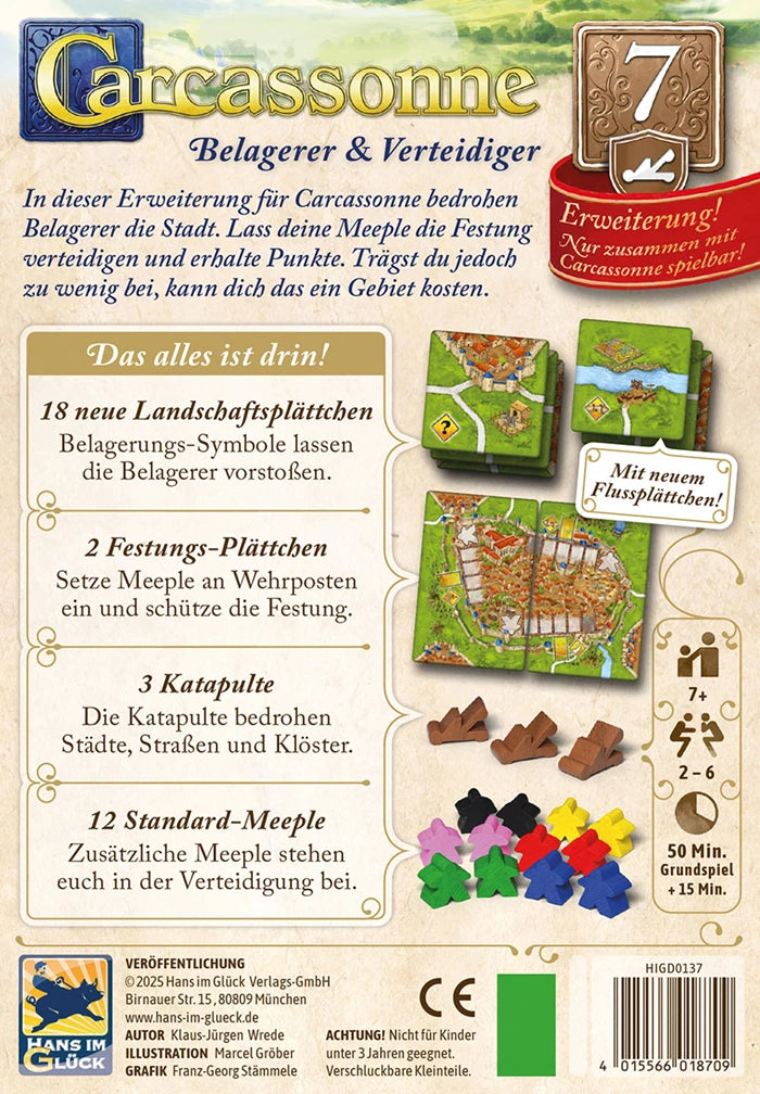 Carcassonne - Belagerer & Verteidiger (d)