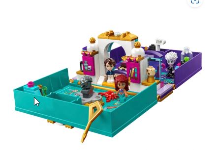 LEGO Disney Die kleine Meerjungfrau Storybuch 43213