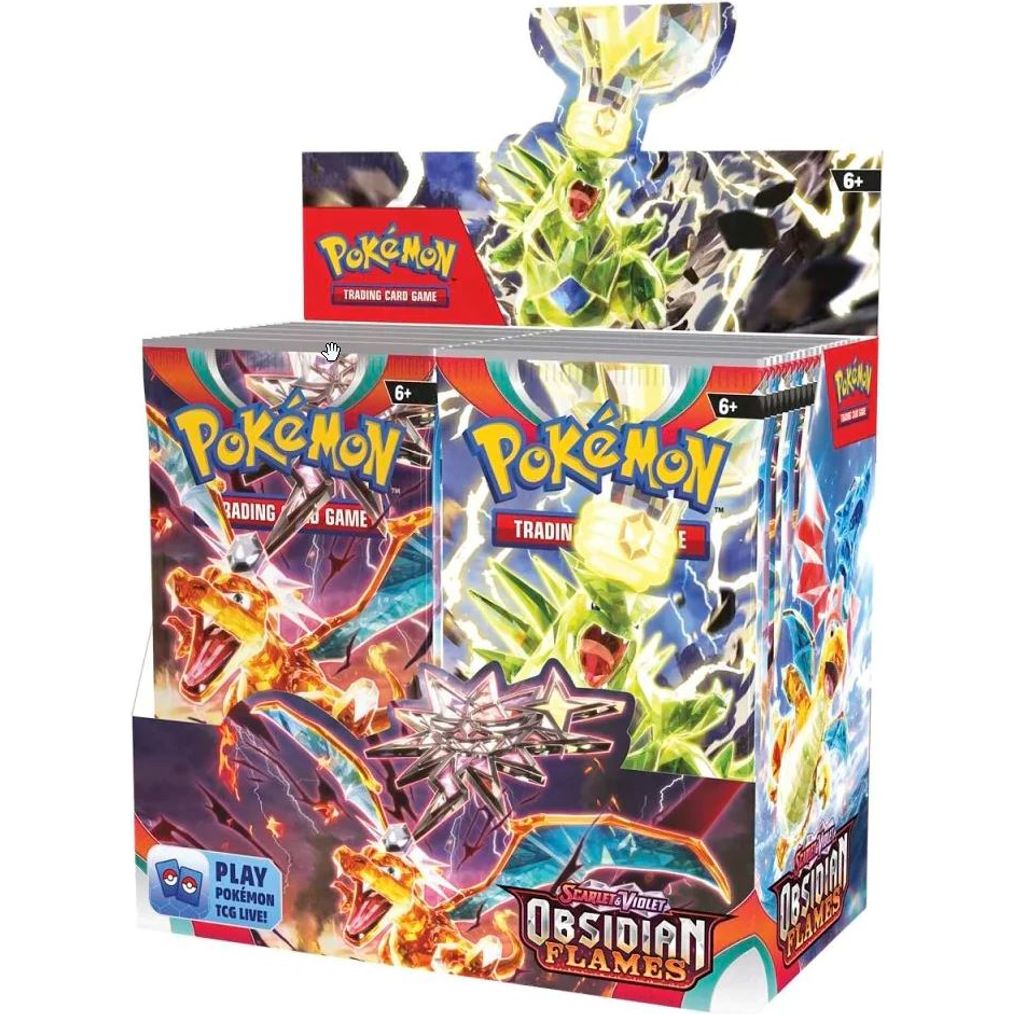 Pokémon-EN SV03 Obsidians Flames Booster 10K.