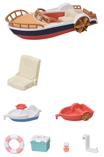 Sylvanian Families Ausflugsboot mit Robbe