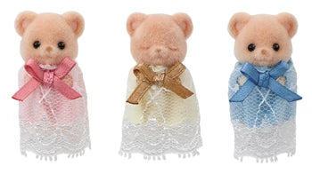 Sylvanian Families Biscuit Bären Drillinge