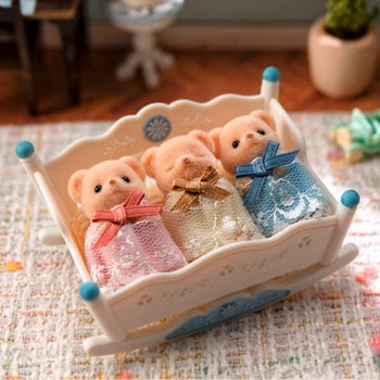 Sylvanian Families Biscuit Bären Drillinge