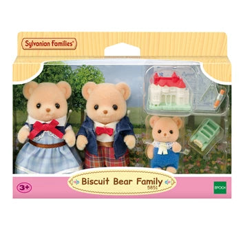 Sylvanian Families Biscuit Bären Familie