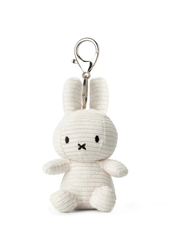 Miffy ECO Kordsamt offwhite 10cm Schlüsselanhänger