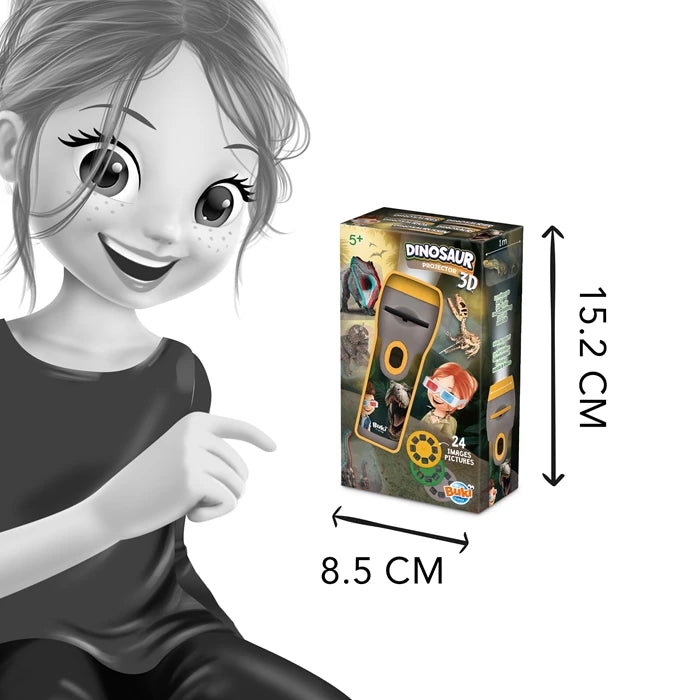 BUKI DINOSAURIER PROJEKTOR 3D