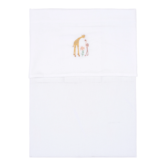Little Dutch Wiegenlaken Flamingo - Weiss