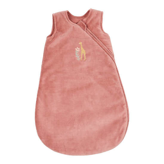 Little Dutch Schlafsack Velvet - Rosa - 90 cm