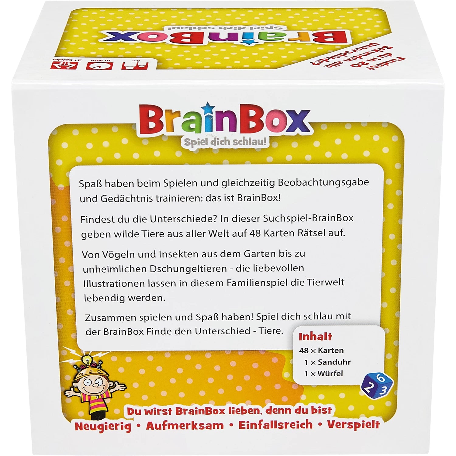 BrainBox - Finde den Unterschied Tiere (d)