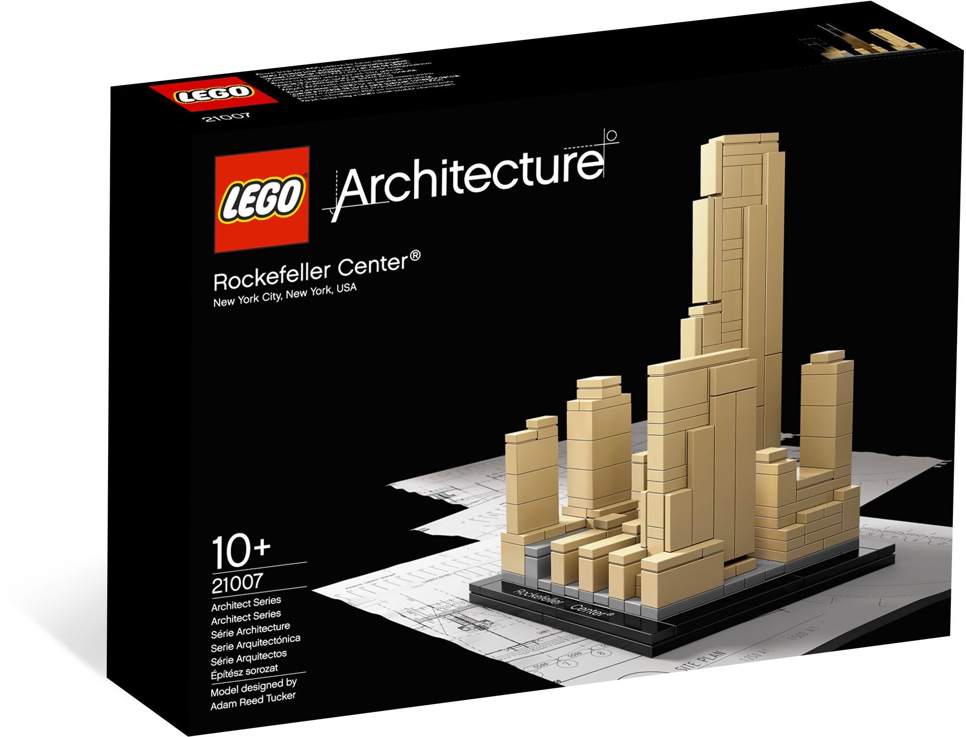 LEGO Architecture Rockefeller Plaza 21007