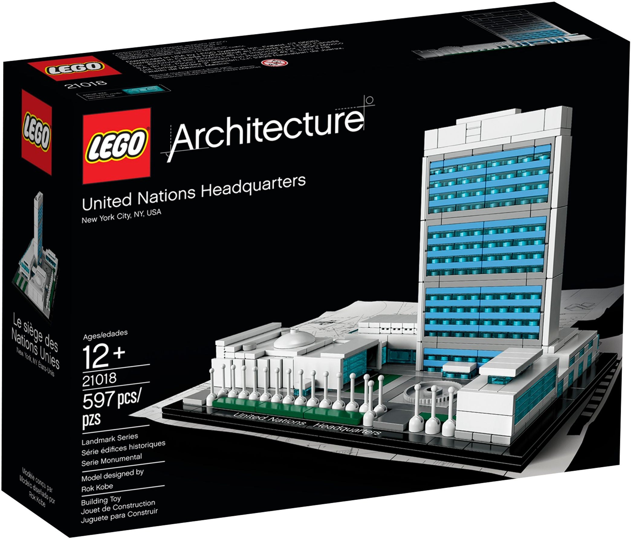 LEGO Architecture UN Headquarters 21018