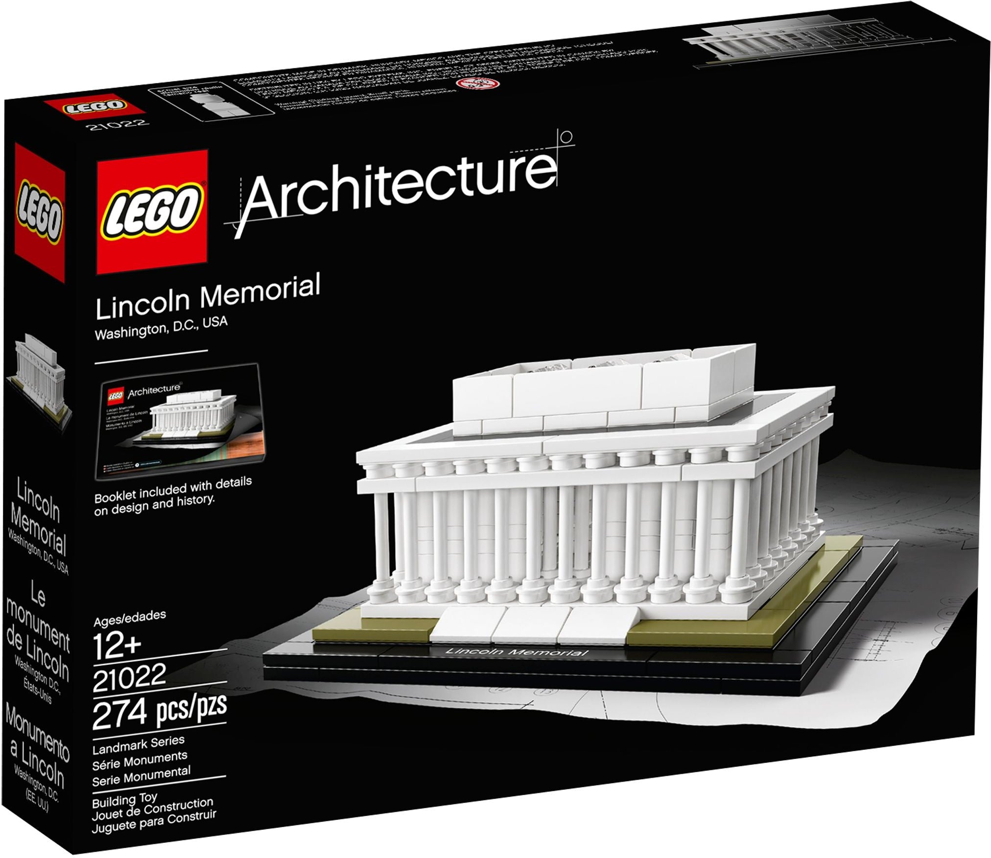 LEGO Architecture Lincoln-Denkmal 21022