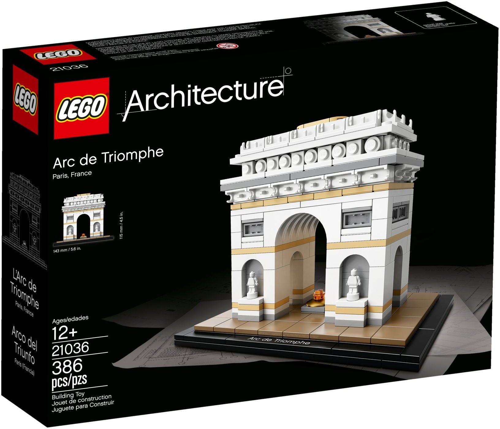 LEGO Architecture Der Triumphbogen 21036