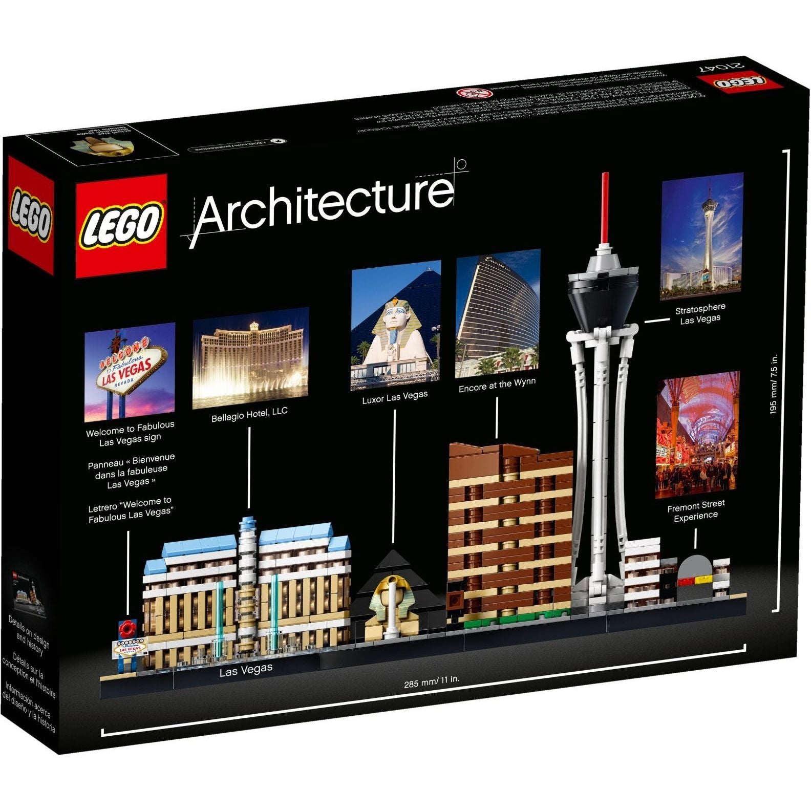 LEGO Architecture Las Vegas 21047
