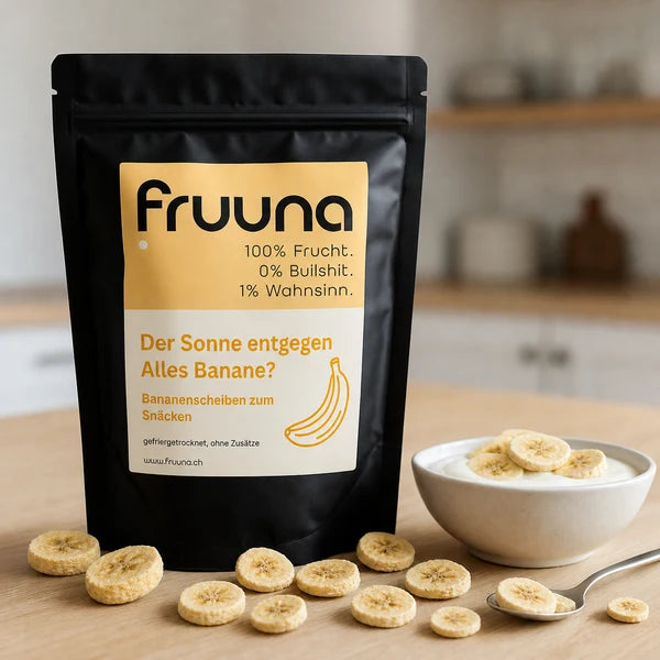 Fruuna Bananenscheiben gefriergetrocknet, 60g