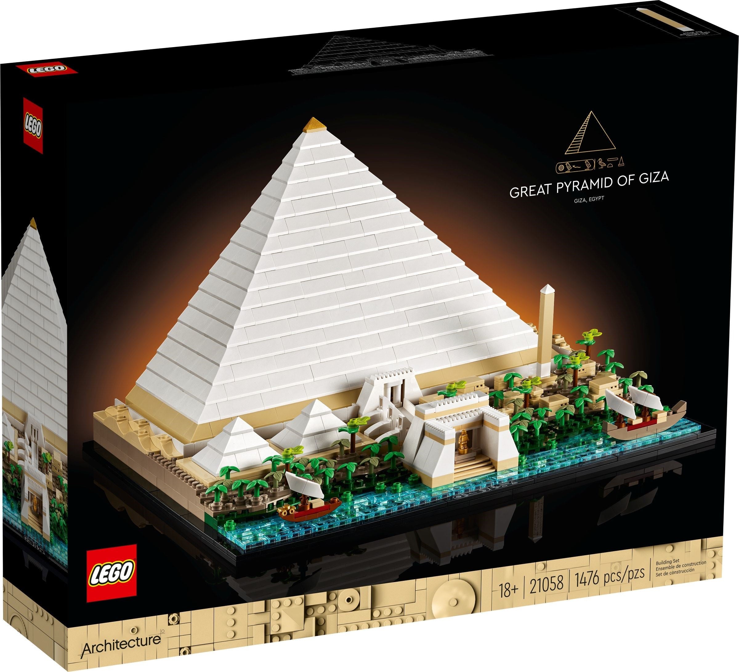 LEGO Architecture Cheops-Pyramide 21058