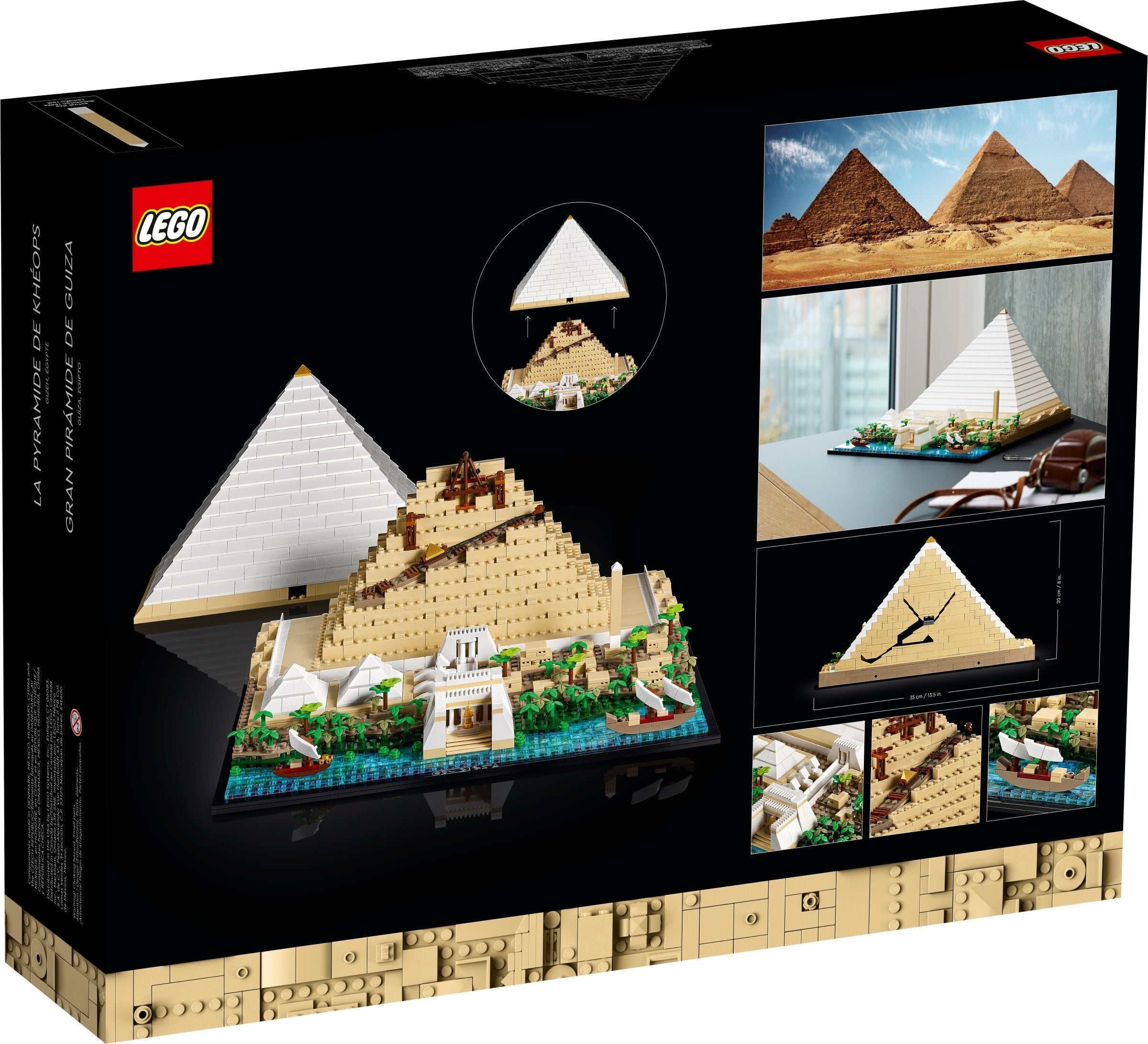LEGO Architecture Cheops-Pyramide 21058