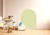 Cleverclixx Magnetic Wall Sticker 95x75cm | Soft Olive