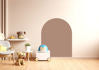 Cleverclixx Magnetic Wall Sticker 95x75cm | Mocha Cream