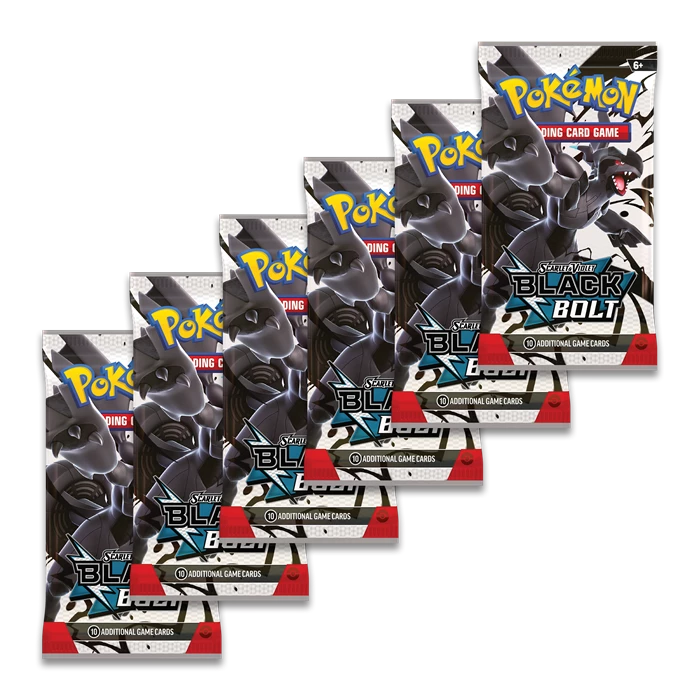 P-EN SV10.5 'Black Bolt' 6 Booster Bundle