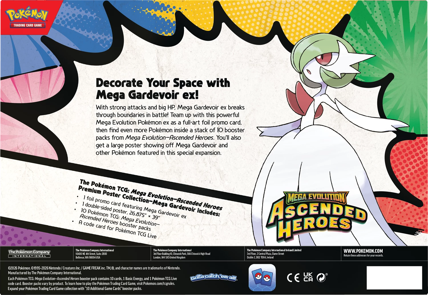 P-EN ME02.5 'Ascended Heroes' Poster Collection
