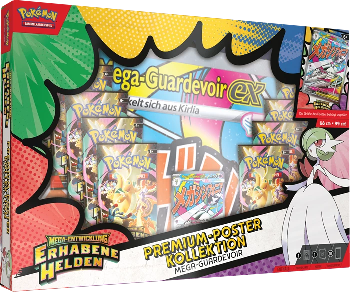 P-DE ME02.5 'Erhabene Helden' Poster Collection