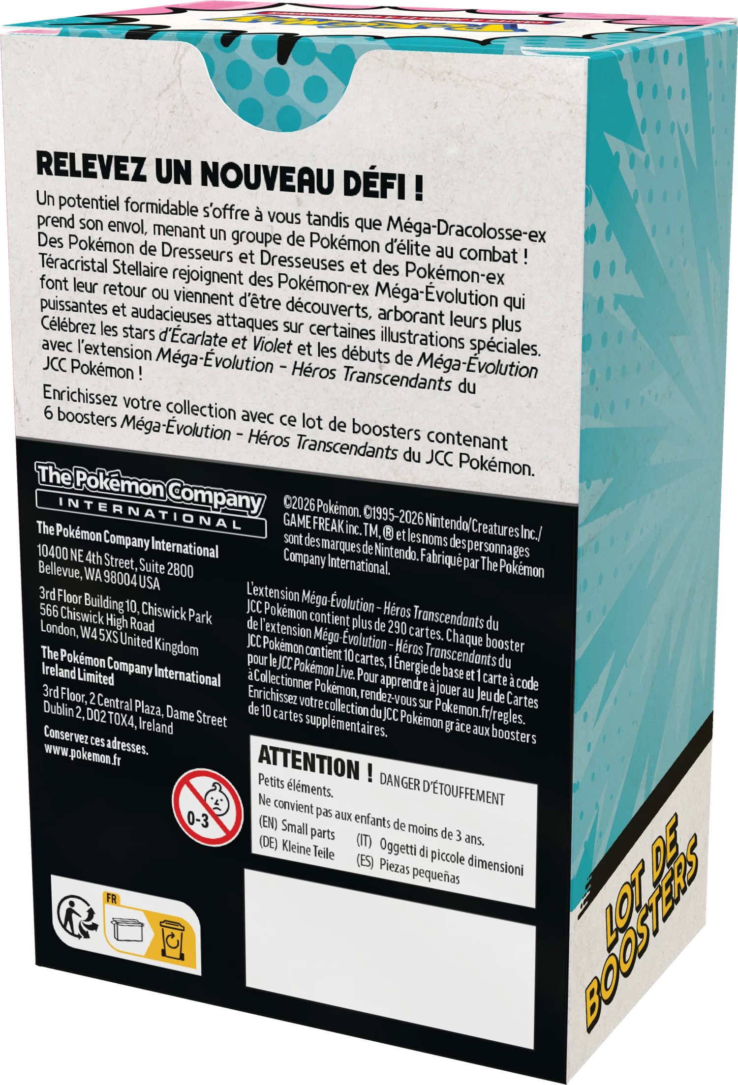 P-FR ME02.5 'Héros Transcendants' Booster Bundle