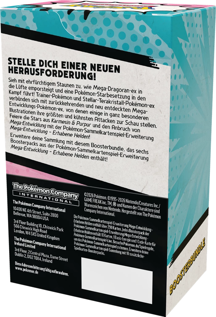 P-DE ME02.5 'Erhabene Helden' Booster Bundle
