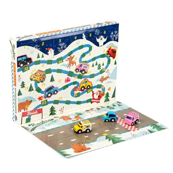 Adventskalender Pull Back Autos