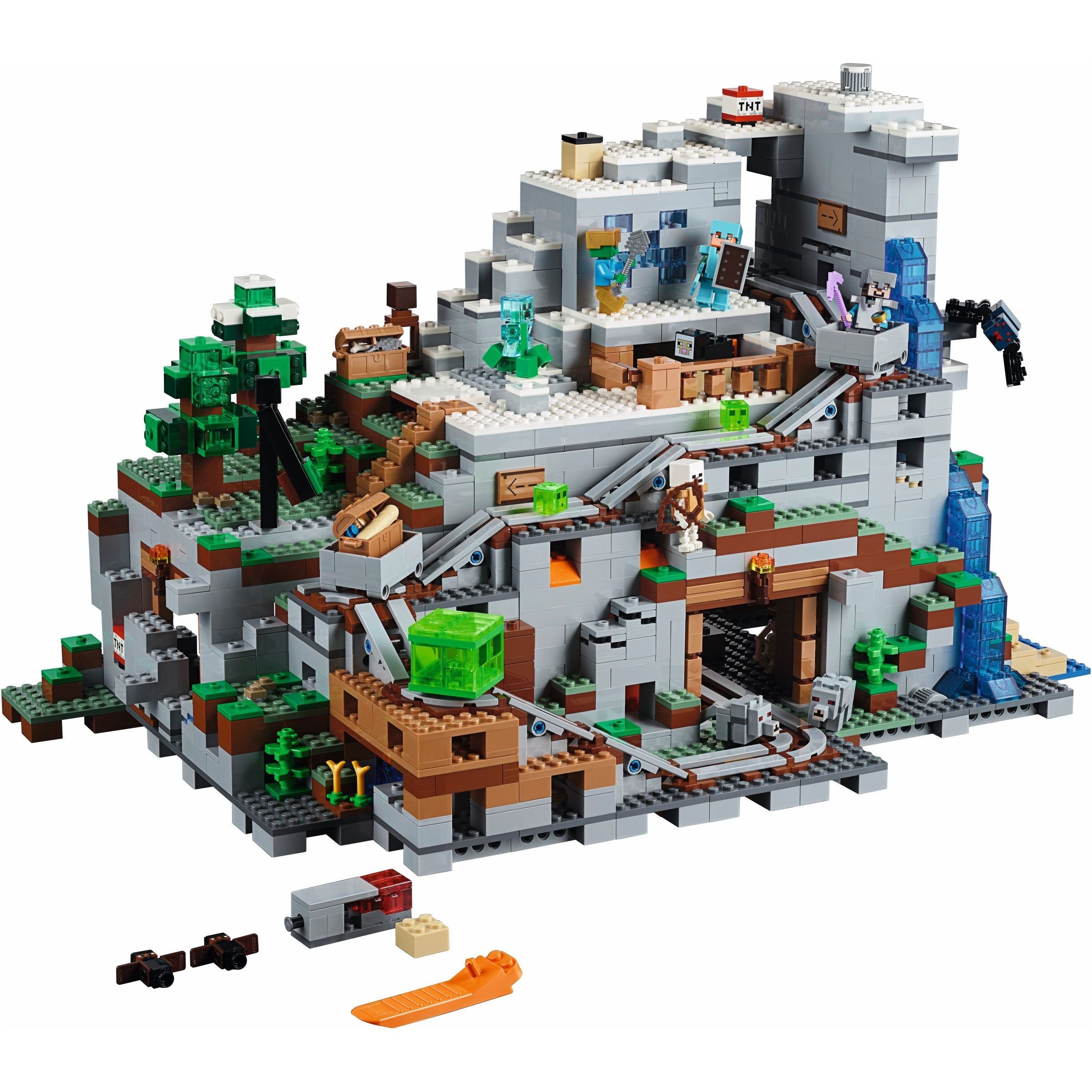 LEGO Minecraft die Berghöhle 21137