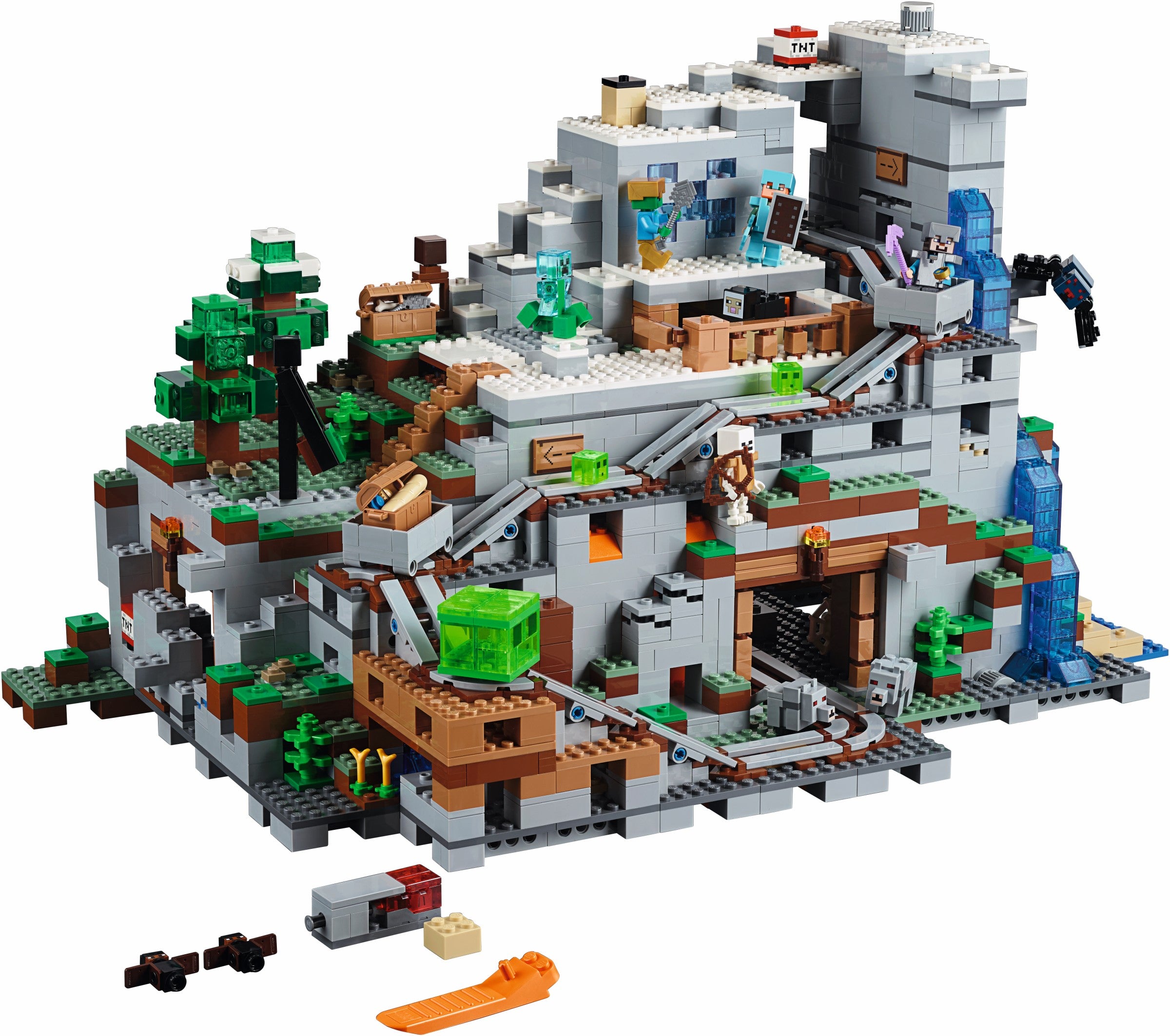 LEGO Minecraft die Berghöhle 21137