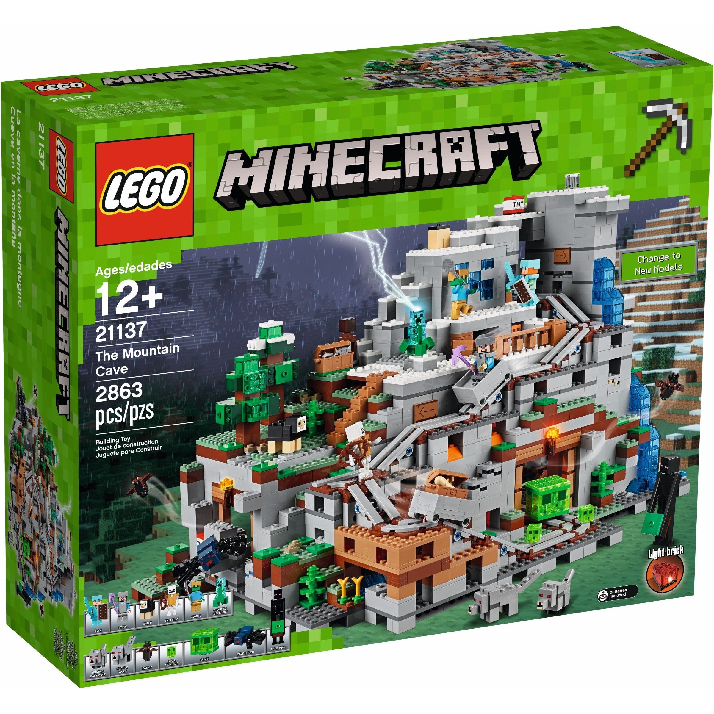 LEGO Minecraft die Berghöhle 21137