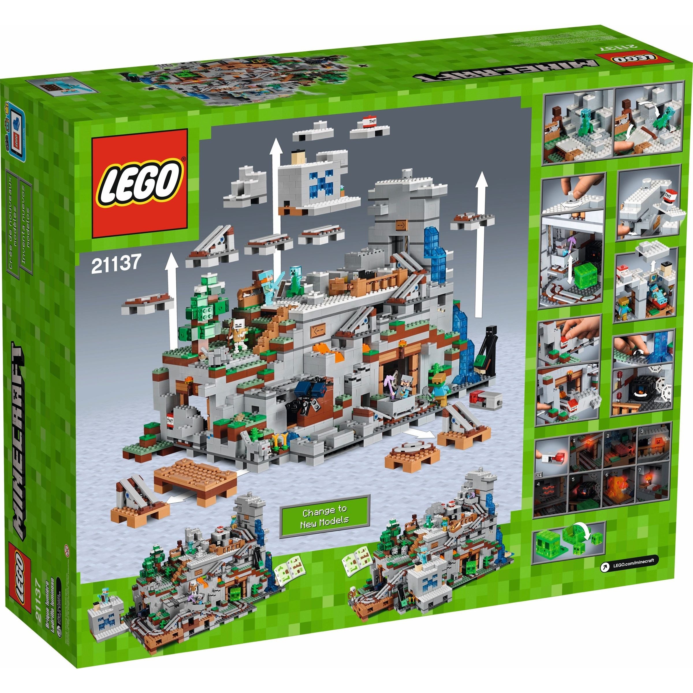 LEGO Minecraft die Berghöhle 21137