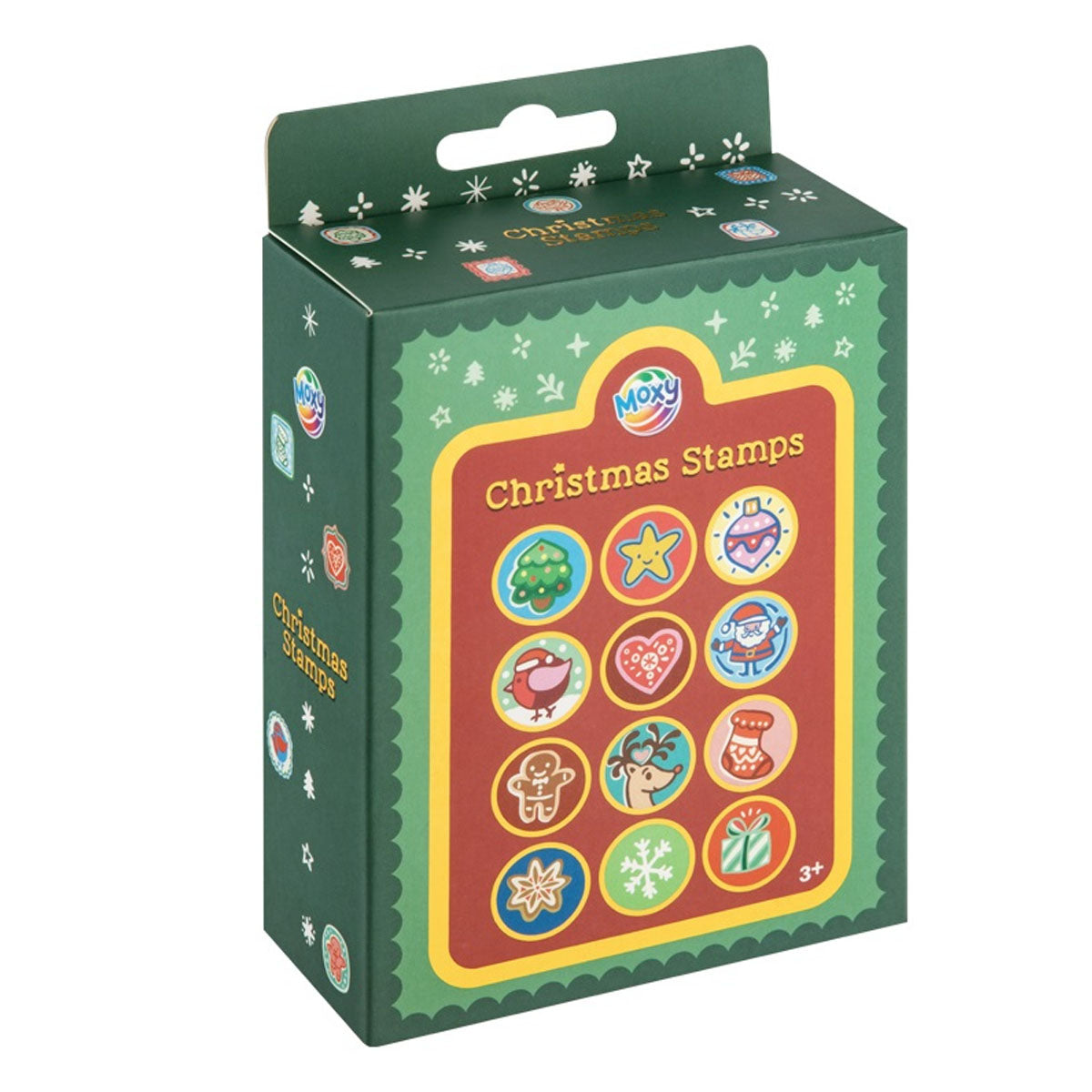 Sombo Weihnachts-Stempel-Set 12 selbstfärbende Stempel